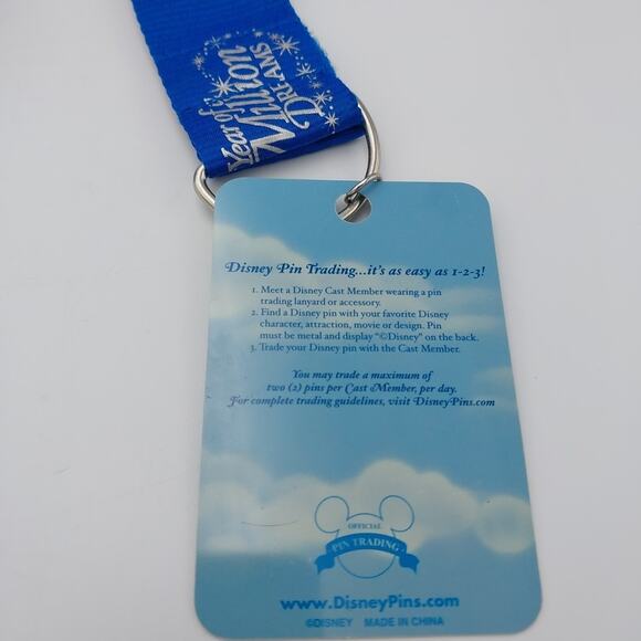 DISNEY Year of A Million Dreams Lanyard - Picture 2 of 3